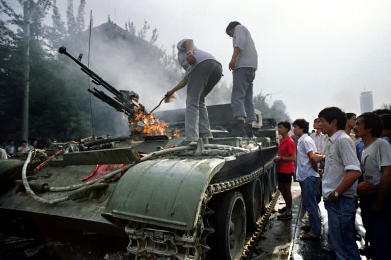 The Tiananmen crackdown killed hundreds or people, with some estimating the death toll was higher than a thousand (Tommy Cheng)