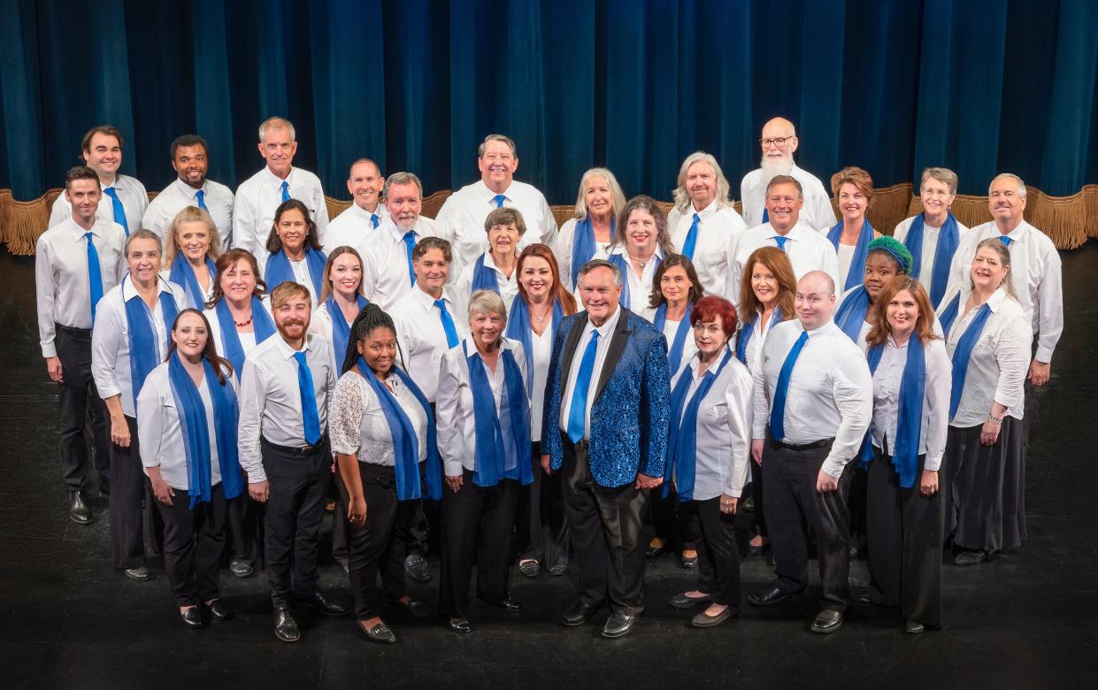 Choral Artists of Sarasota, led by Artistic Director Joseph Holt, center, are launching a new season with the theme of “United in Song.”