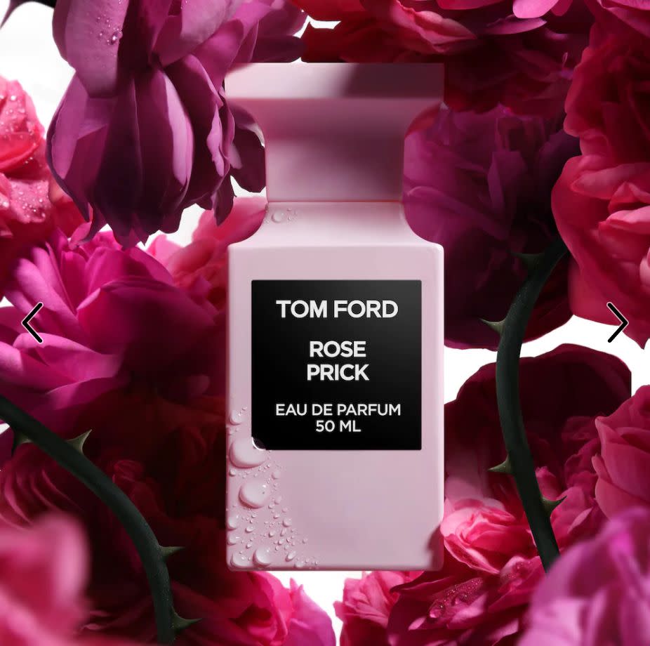 <a href="https://www.sephora.com/product/tom-ford-rose-prick-eau-de-parfum-P455598?skuId=2318764&amp;icid2=products%20grid:p455598" target="_blank" rel="noopener noreferrer">Tom Ford's Rose Prick costs $895</a> for 8.4 ounces. (Photo: Tom Ford/Sephora)