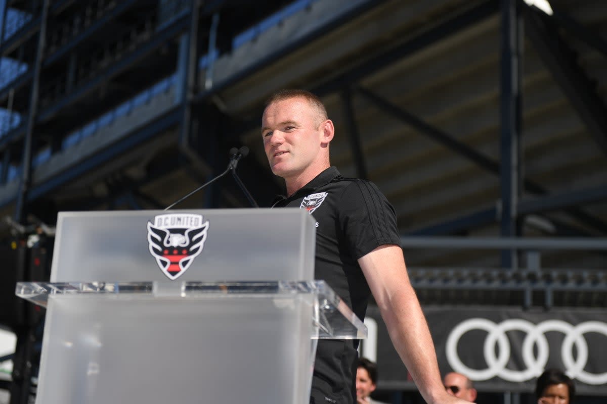 Wayne Rooney signed for DC United in Major League Soccer on this day in 2018 (Credit: DC United) (PA Media)