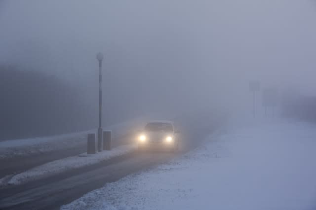 Travel warnings as freezing fog and -8C temperatures forecast