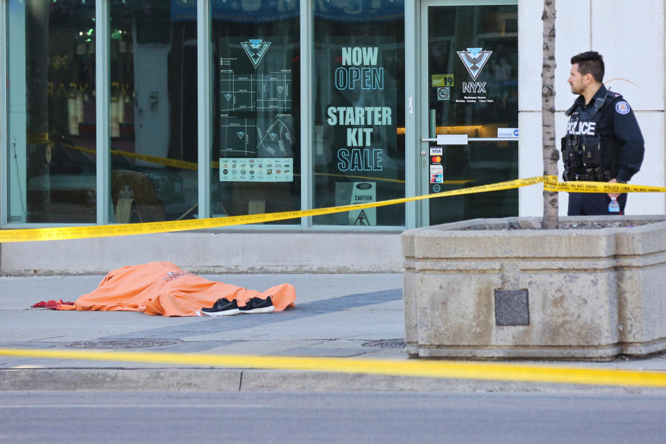 Body covered, Toronto strike