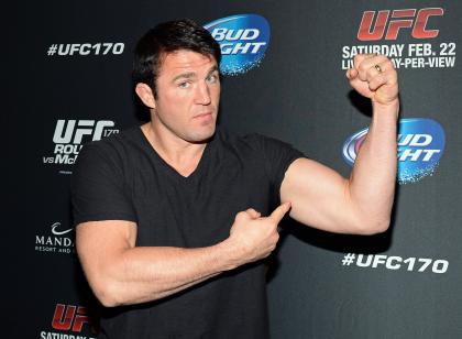 Chael Sonnen doing Chael Sonnen things. (Getty)