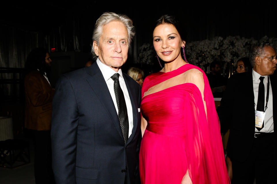 Catherine Zeta-Jones & Michael Douglas