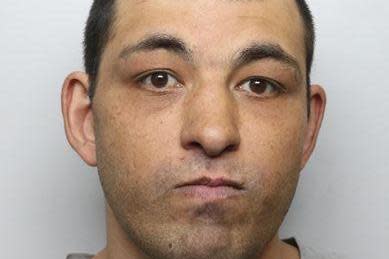 Justin McCarthy, 37, was sentenced to 21 months in jail: British Transport Police