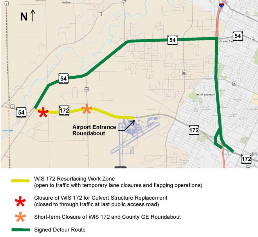 Construction on State 172 is set to start in the middle of June.