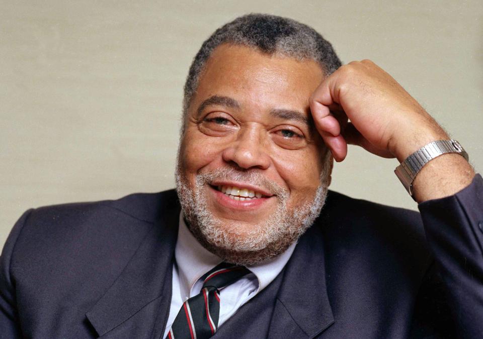 1990: Veteran actor James Earl Jones is pictured, Jan. 9, 1990.