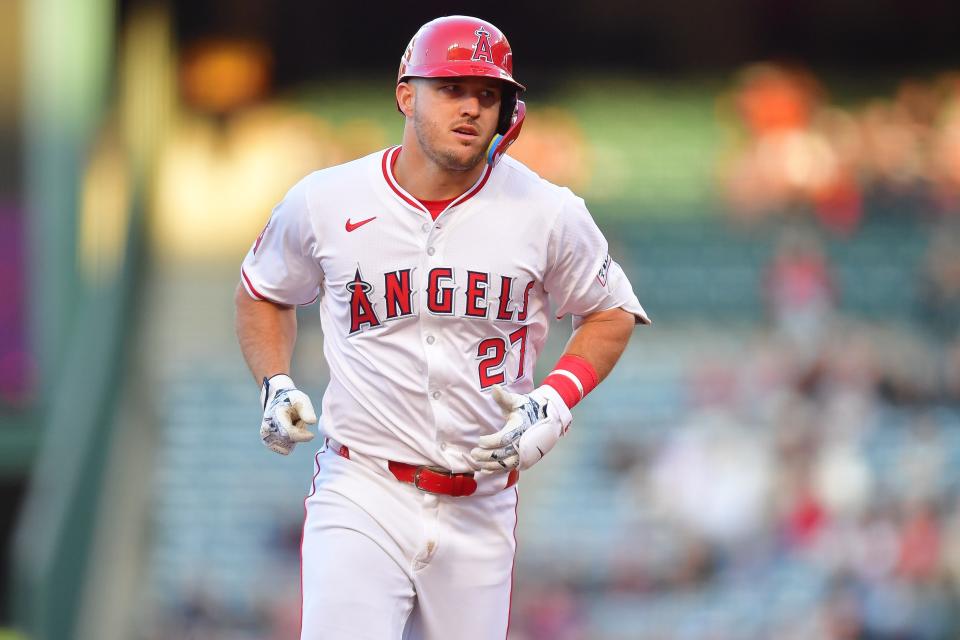 Los Angeles Angels center fielder Mike Trout will be having surgery for a torn meniscus.