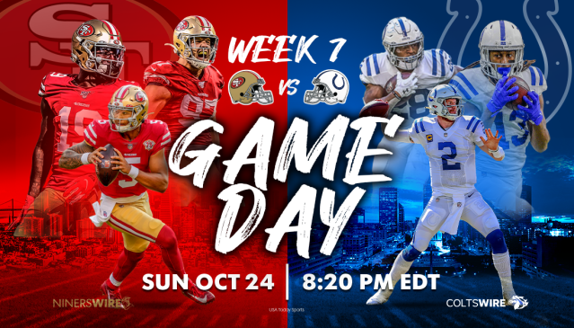 Colts vs. 49ers: How to watch, listen, stream online in Week 7