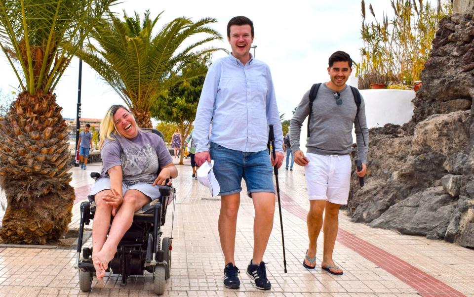 Angus Drummond, the founder of accessible holiday company Limitless Travel