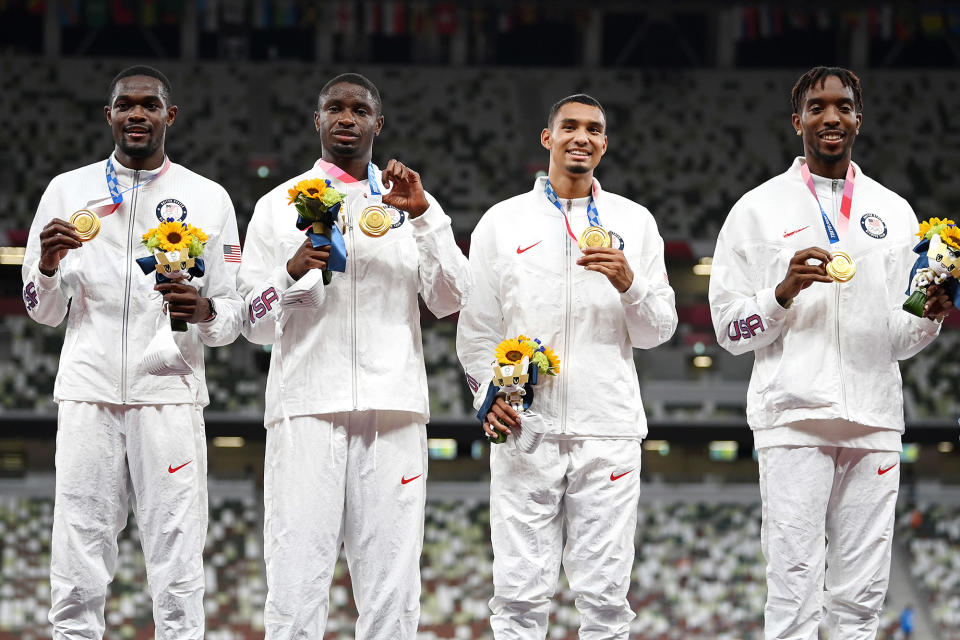 Men's 4x400 Relay, Gold