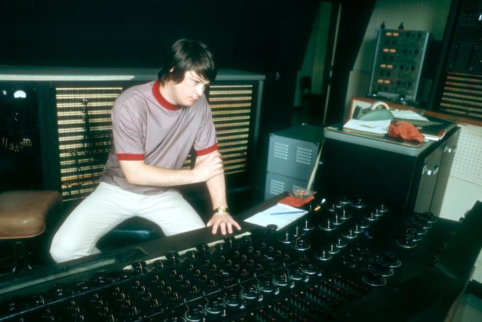 Brian Wilson of the rock and roll band 