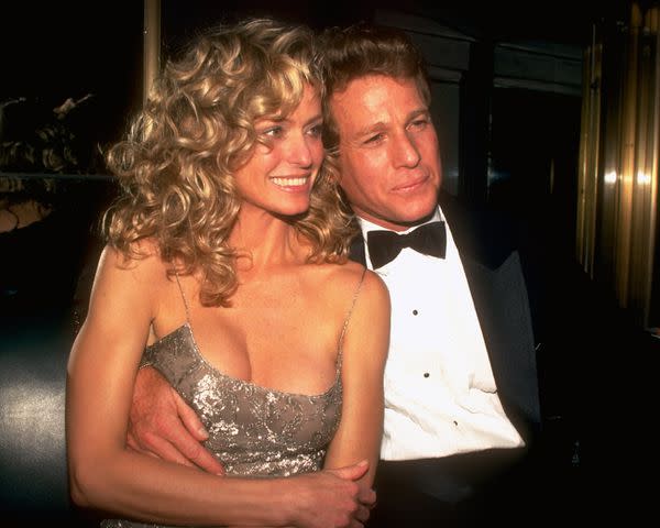 <p>Robin Platzer/Getty</p> O'Neal spoke about his love for ex Fawcett following her death in 2009