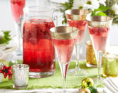 This delicious summery cocktail will make for the perfect welcome drink for any summer soiree. RECIPE: Moscato watermelon cocktail