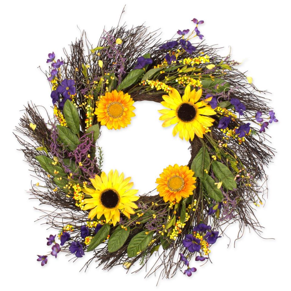 Sunflower Wreath