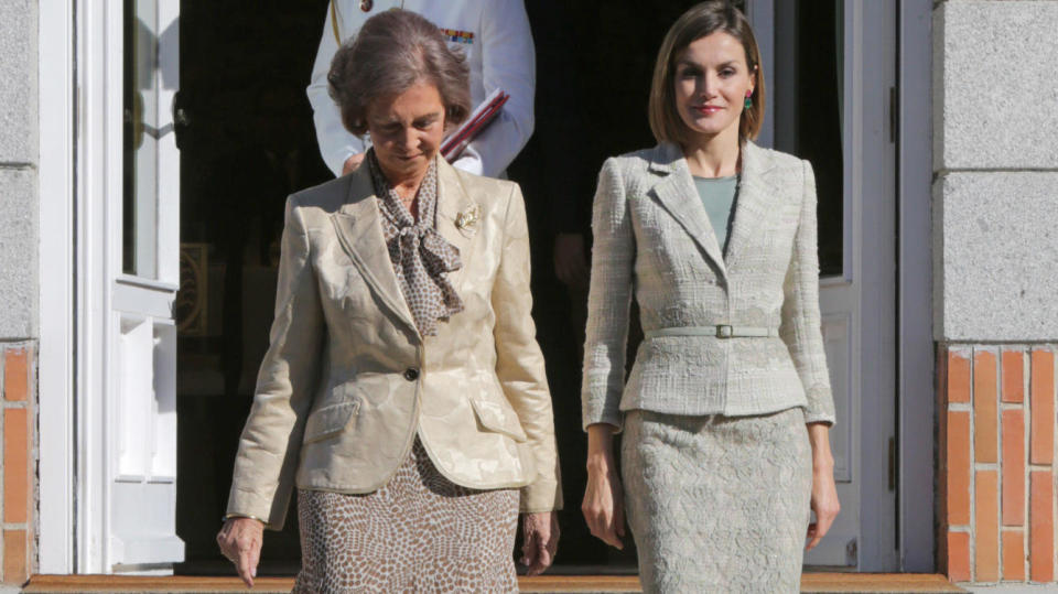 ¿Hay mala relación entre Letizia y doña Sofía? (GTres).