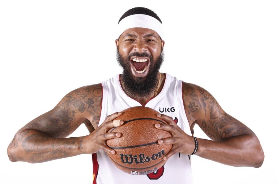 籃網老闆蔡崇信親自招募莫里斯（Markieff Morris）。法新社