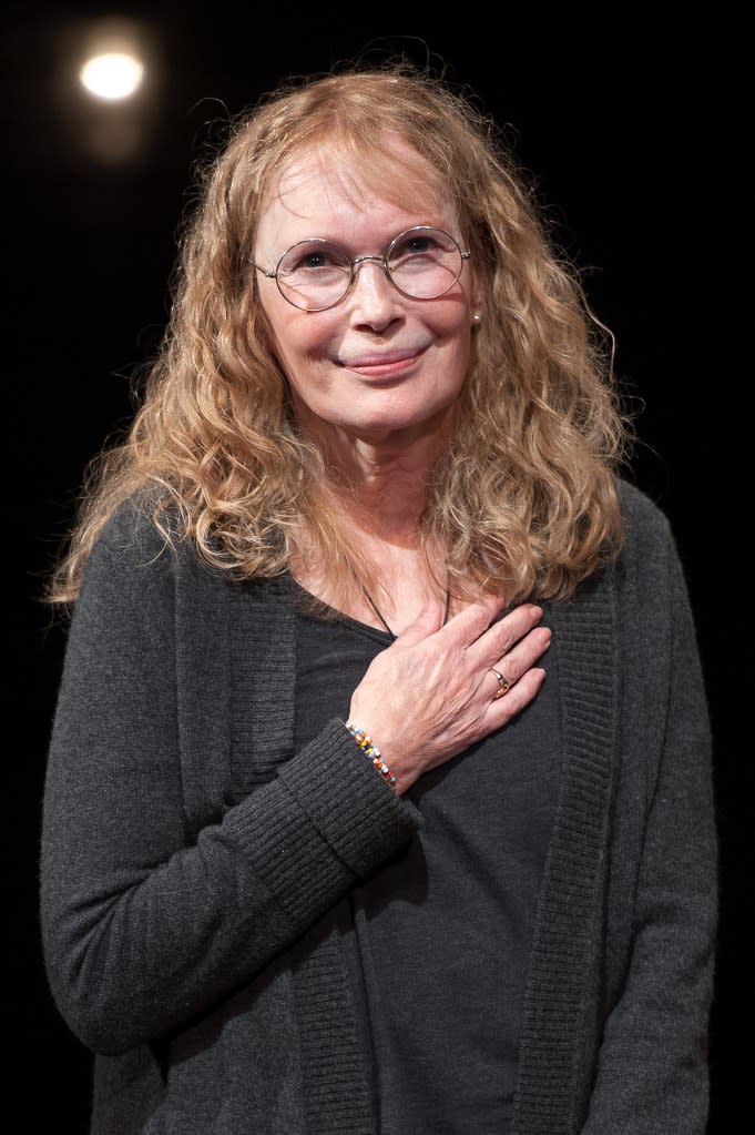 Mia Farrow last appeared on Broadway in 2014’s “Love Letters.” Getty Images