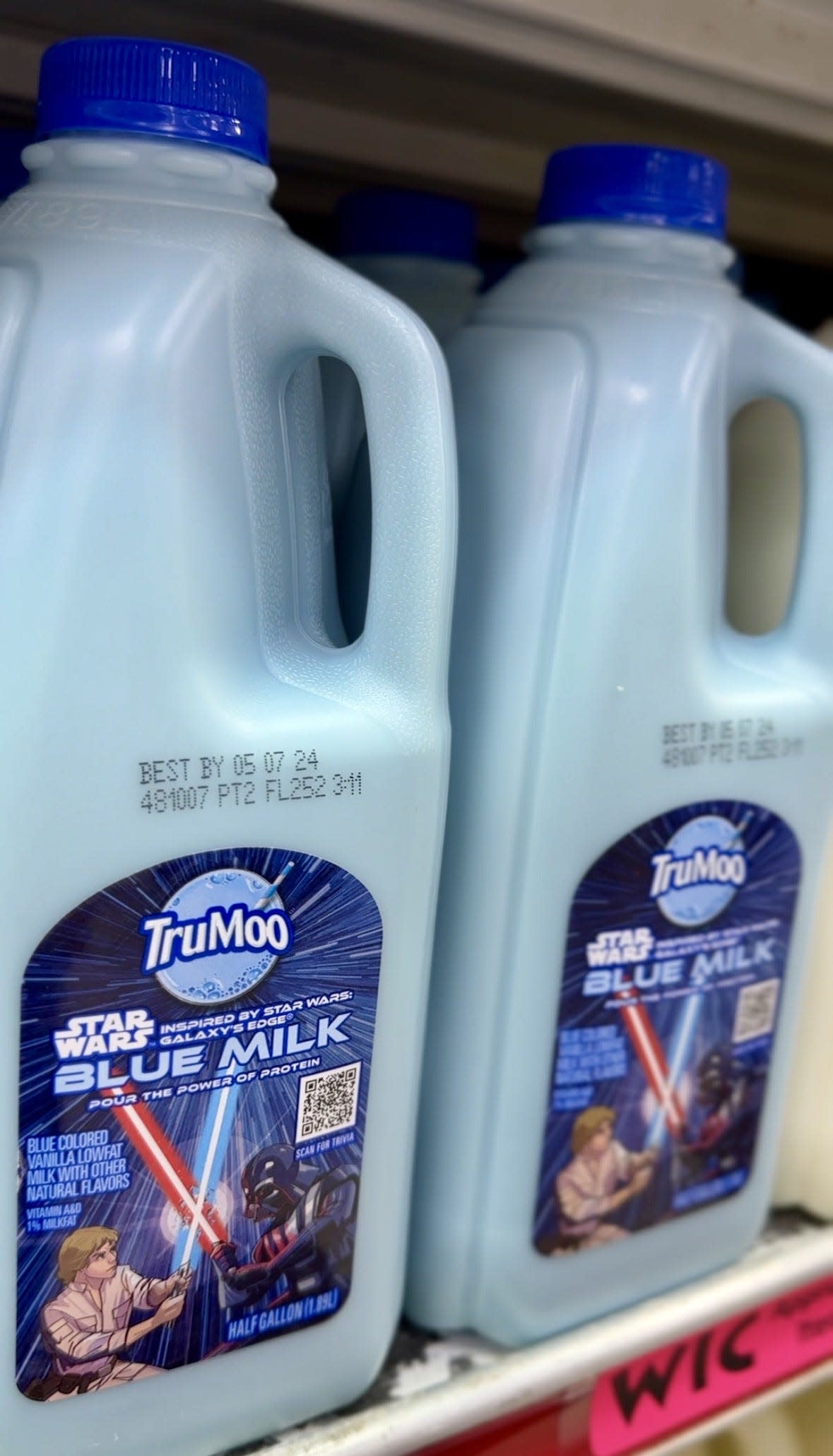 Food City and Price's Dairy are partnering with a fun, out of this world, limited edition TruMoo Star War Blue Milk, available now in stores.