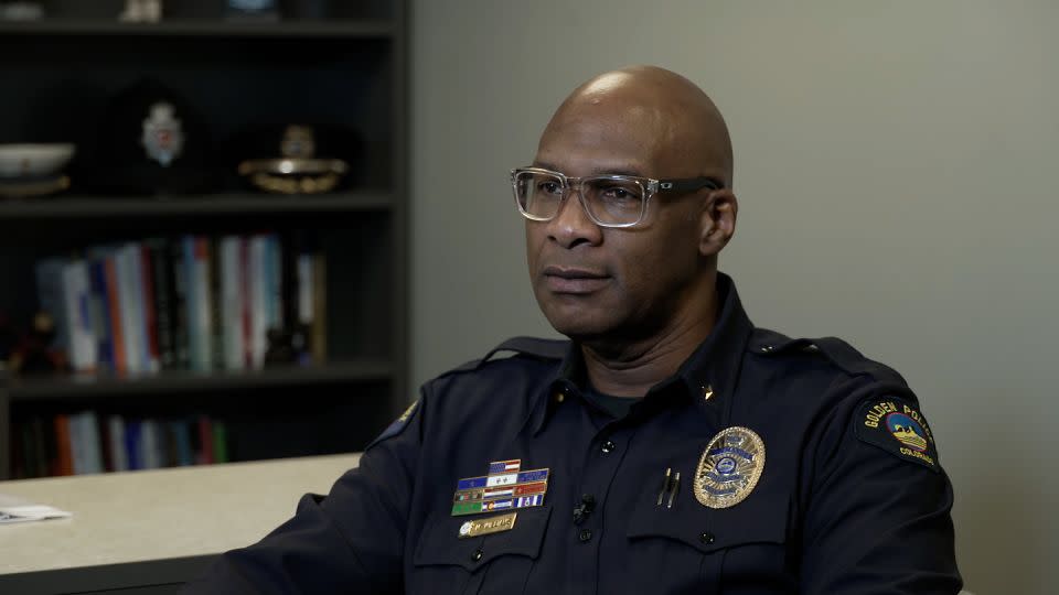 Golden Colorado police department's Commander Marcus Williams. - CNN