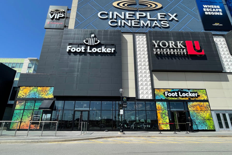 The Foot Locker Power Store in Markham, Ontario, opens April 29, 2022. - Credit: Courtesy of Foot Locker/Xandrae Ramdeem