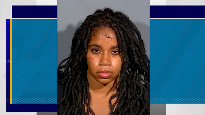 <em>Maiah Meleschi faces Grand Larceny, Burglary, and Possession of stolen property. (Credit: LVMPD)</em>