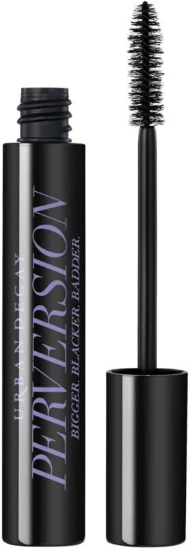<p>Stock up on lengthening and volumizing mascaras, such as the <span>Urban Decay Perversion Volumizing Mascara</span> ($15, originally $26). It has a buildable formulation that's perfect for adding height and fullness to your lashes. You'll have that flirty, fanned-out look in just a few swipes. It's nonclumping and flake free.</p>