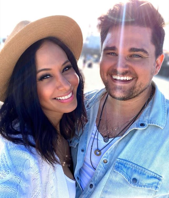 Jo De La Rosa and her fiance Taran Gray. courtesy of Jo De La Rosa.