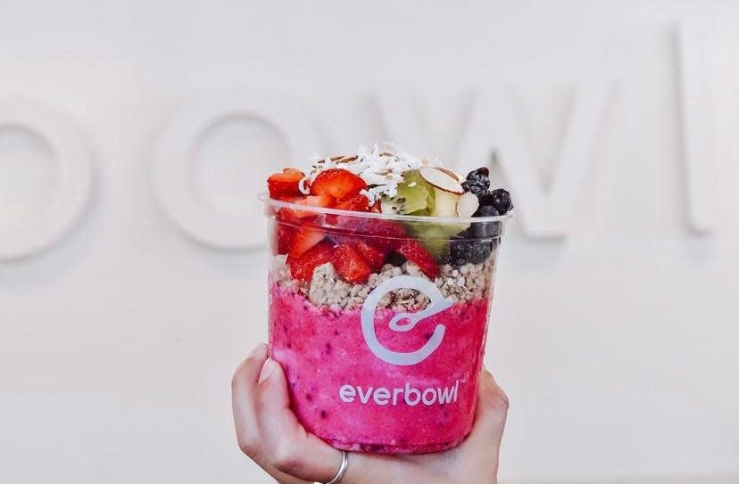 Everbowl recently opened in downtown Phoenix at Cityscape. Eaters can come in and build their own acai bowl.