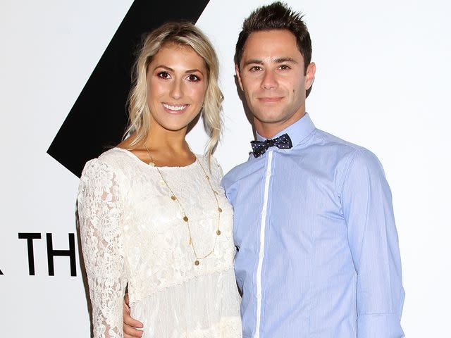 Jonathan Leibson/FilmMagic Emma Slater and Sasha Farber arrive to the All In for the 99% Art, Music And Activist event on March 31, 2012