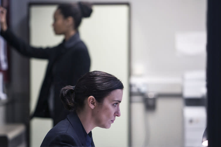 <span class="caption">Thandie Newton and Vicki McClure in Line of Duty.</span> <span class="attribution"><span class="source">World Productions/ BBC / Bernard Walsh</span></span>