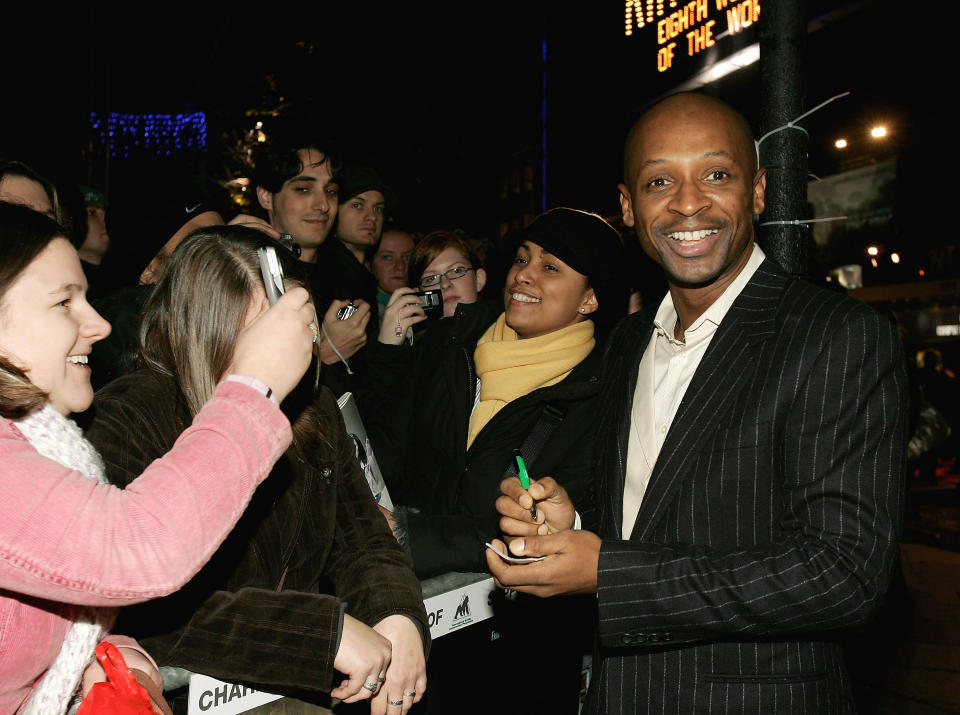 Andy Abraham found fame on The X Factor.(Photo by Gareth Cattermole/Getty Images for VW)