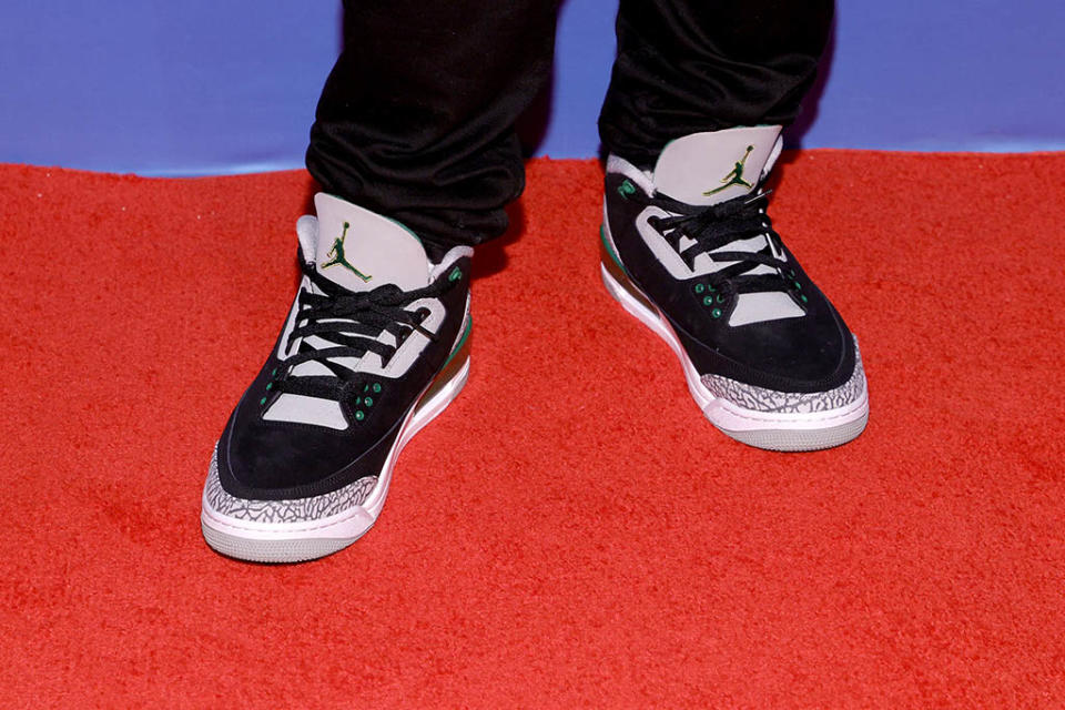 Fat Joe, shoe detail, attends the 35th Annual Footwear News Achievement Awards on November 30, 2021 in New York City. - Credit: Getty Images for Footwear News
