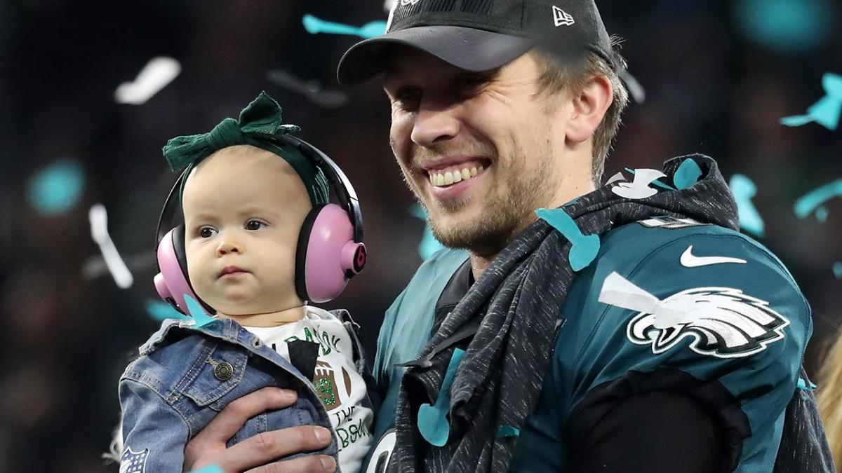 Nick Foles' baby daughter is the real Super Bowl MVP