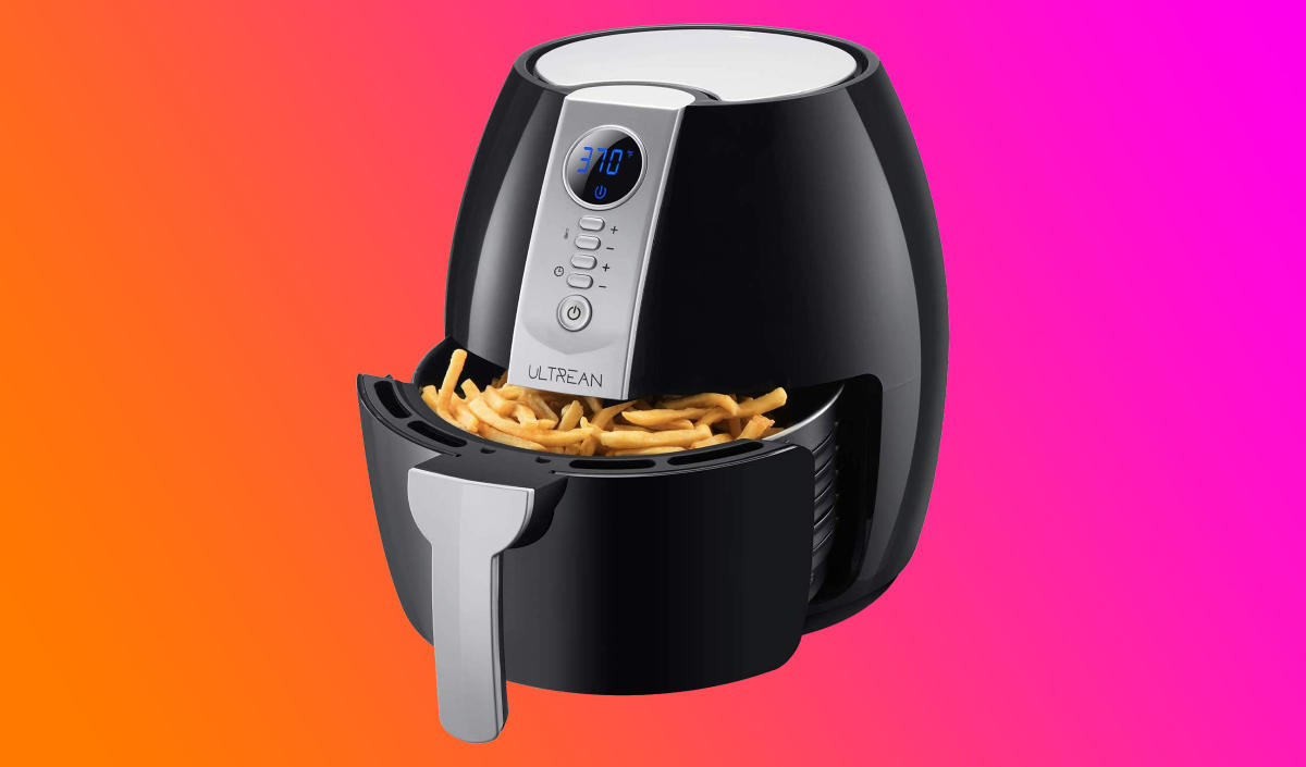 Ultrean Air Fryer, 4.2 Quart (4L) Electric Hot Air Fryers Oven Oilless Cooker