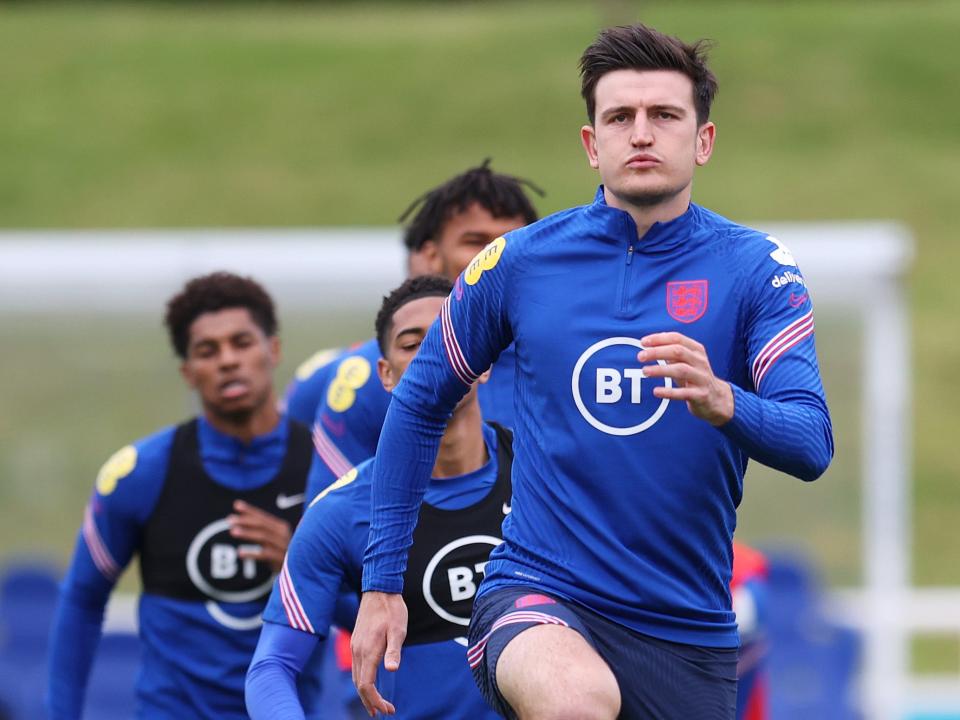 Harry Maguire won’t be fit for the opener (Getty Images)