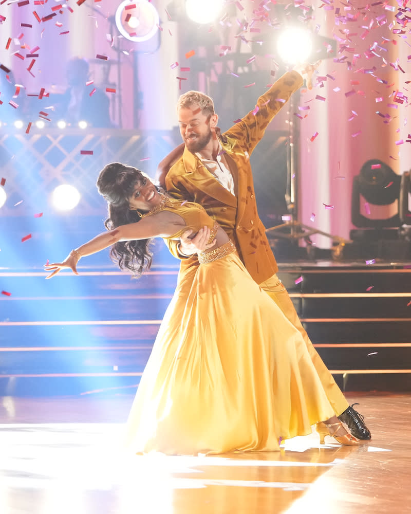 Charity Lawson and Artem Chigvintsev