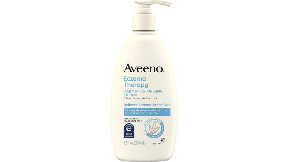 Aveeno Baby Eczema Therapy Moisturising Cream with Natural Colloidal Oatmeal, 12 fl. oz. (Photo: Amazon SG)