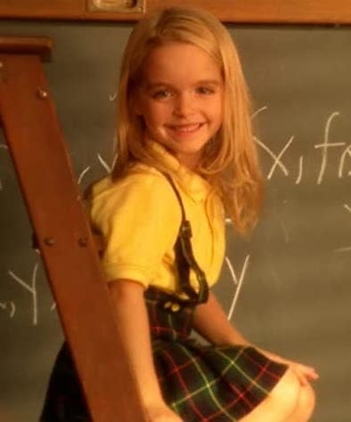 McKenna in a school photo