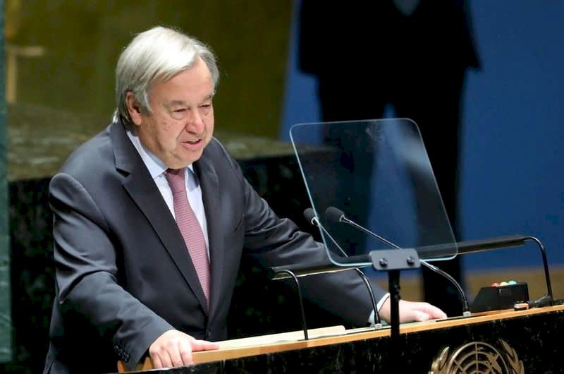 聯合國秘書長古特瑞斯(Antonio Guterres)。(資料照/UN Photo)