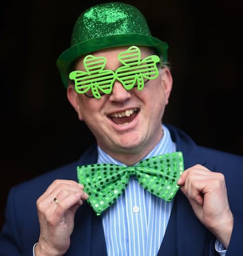 Barry Cameron prior to racing on Day Three of the Cheltenham Racing Festival at Prestbury Park in Cheltenham - Credit: &nbsp;David Fitzgerald/Sportsfile via Getty Images