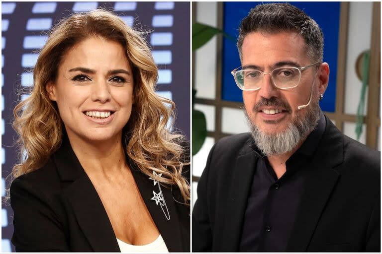 Marina Calabró y Rolando Barbano