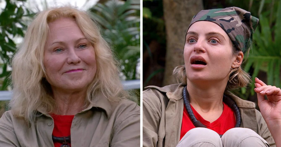 I’m A Celebrity’s Kerri-Anne Kennerley and Domenica Calarco.