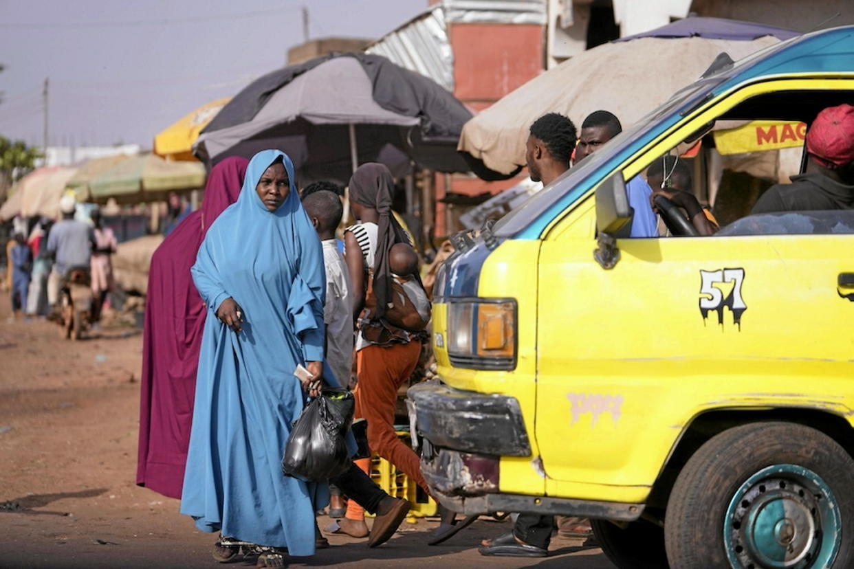 Le raid contre l'école de Kuriga, dans l'Etat de Kaduna, dans le nord-ouest, fait suite à un autre enlèvement massif, dans le nord-est, la semaine dernière, avec plus de cent personnes toujours portées disparues.  - Credit:Sunday Alamba/AP/SIPA