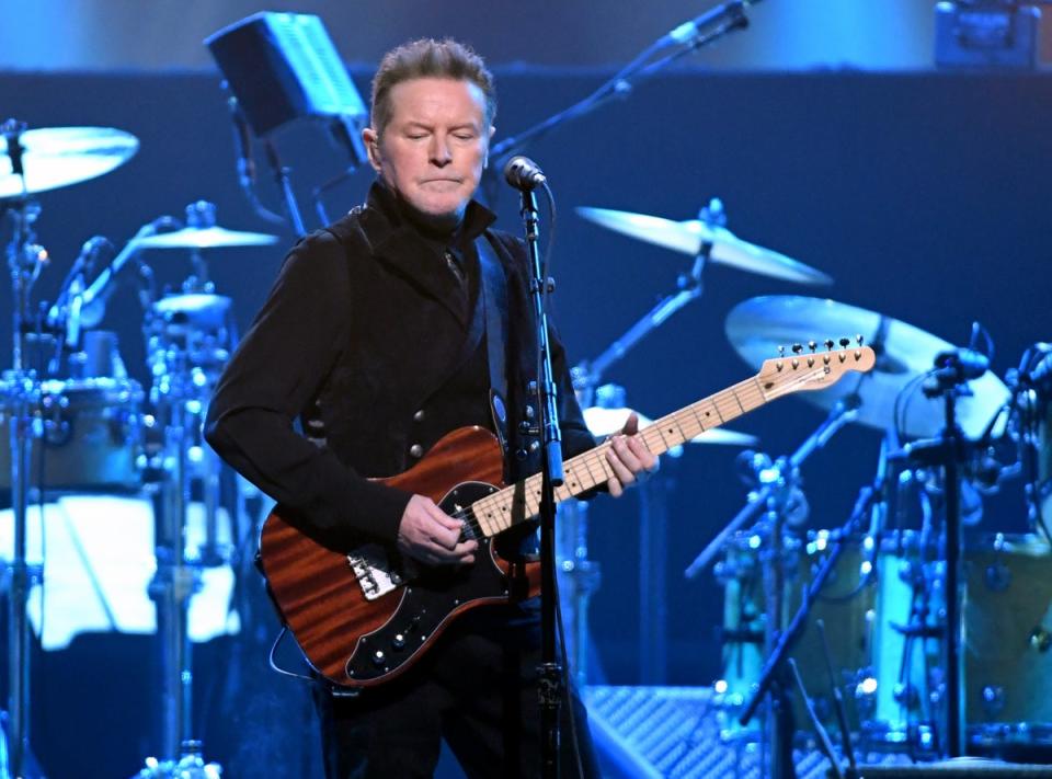 Don Henley on stage with the Eagles in Las Vegas in 2019 (Getty Images)
