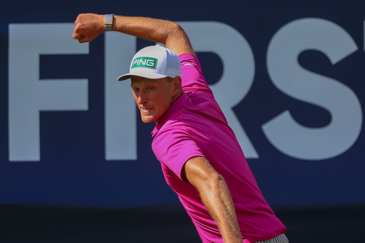 Adrian Meronk shot 66 to win by five strokes (Asanka Brendon Ratnayake/AP) (AP)