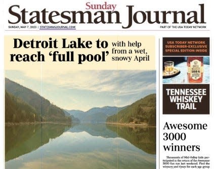 The Sunday Statesman Journal on May 7.