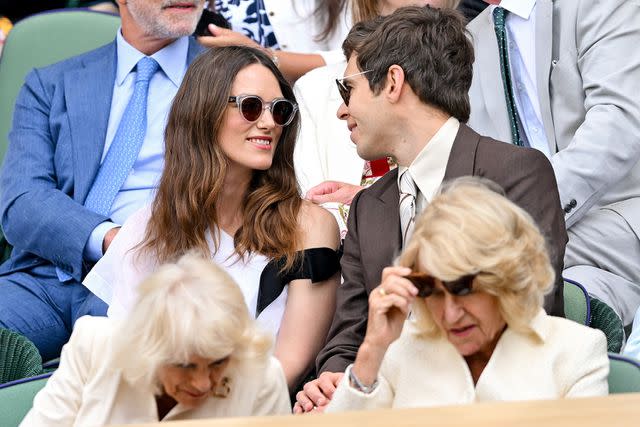 <p>Karwai Tang/WireImage</p> Keira Knightley and James Righton on July 10, 2024