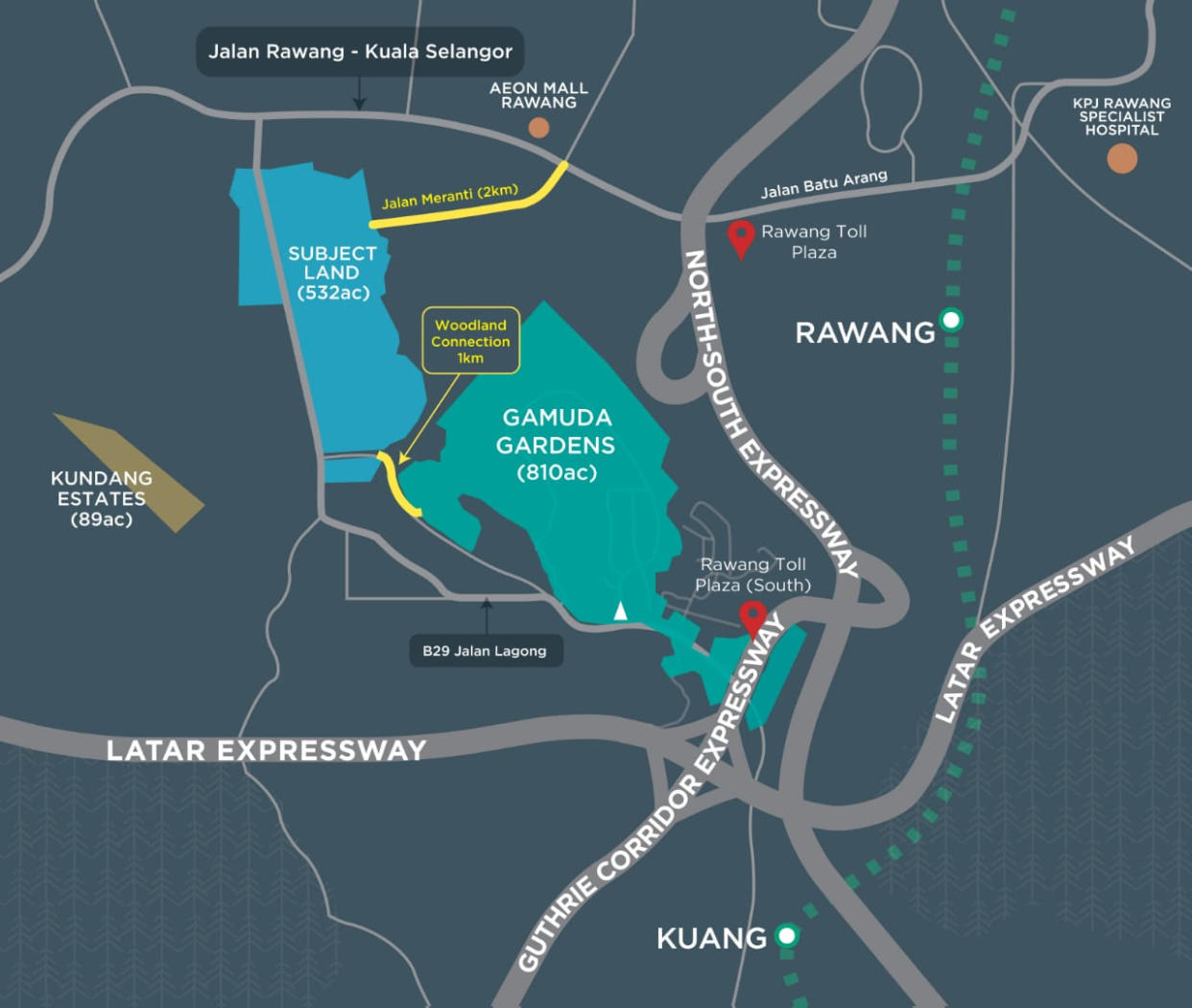 Gamuda Land Strengthens Presence in Northern Klang Valley with Acquisition of 532 Acres Freehold Land Next to Gamuda Gardens