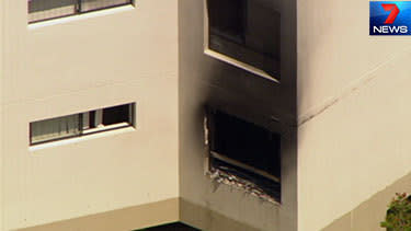 <p>Brisbane unit fire 'deliberately lit'</p>